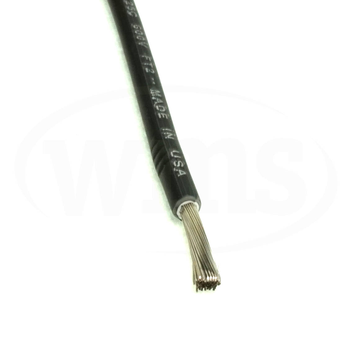#12 Lead Wire, Black 125C 600V