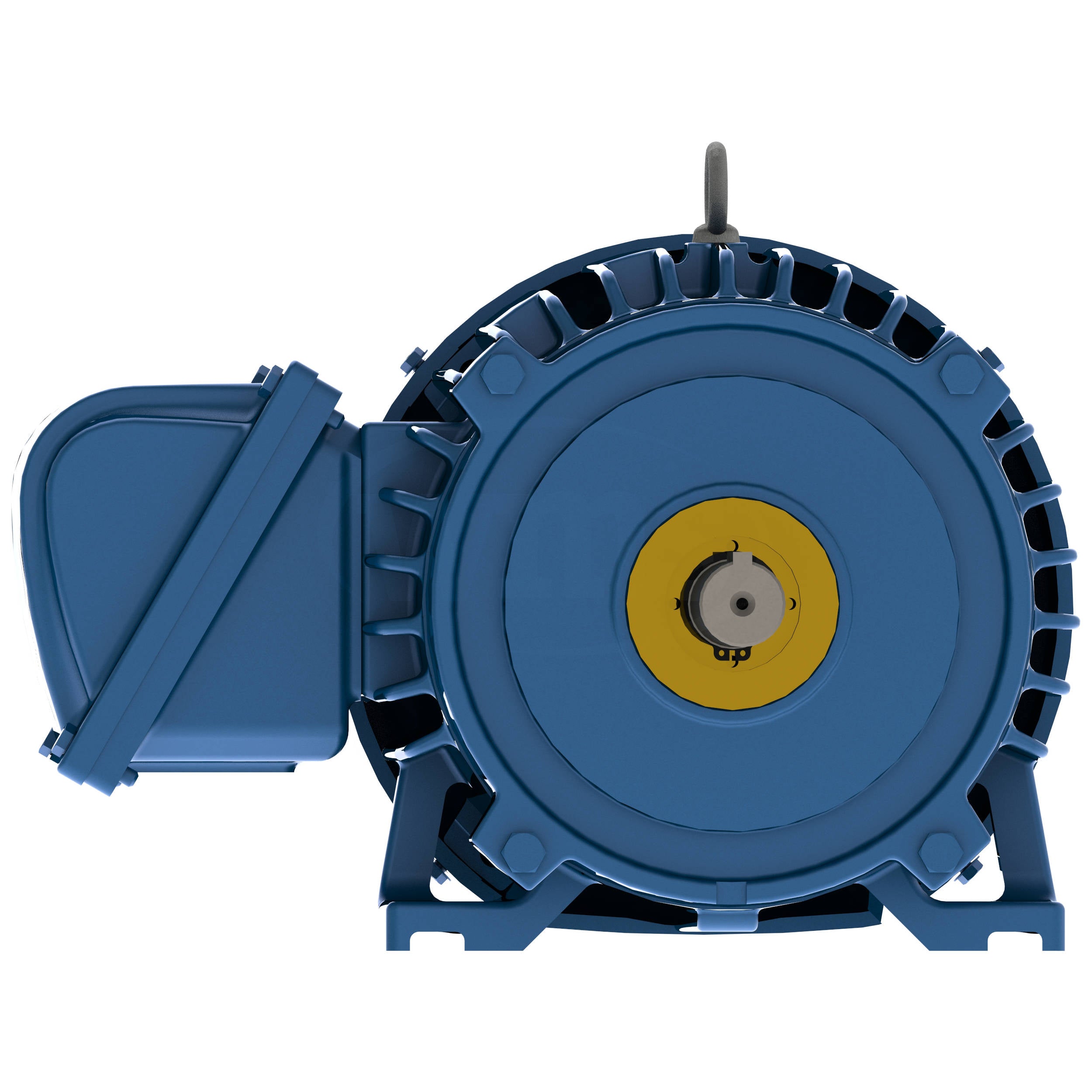 XP0018 Teco-Westinghouse 1HP Explosion Proof Electric Motor, 900 RPM - 0