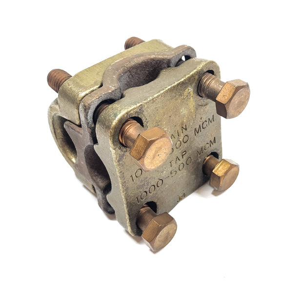 XT-34 Blackburn/Thomas & Betts Copper Clamp, Main/Tap: 1000-500 MCM