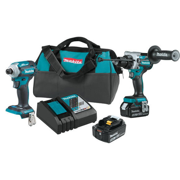 XT288T Makita 18V LXT Lithium-Ion Brushless Cordless 2-Piece Combo Kit