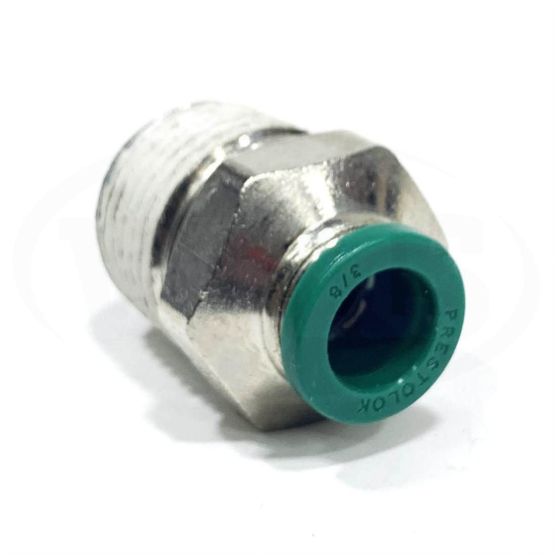 XW68PLP-6-8 Parker Push-to-Connect Nickel Plated Instant Fitting