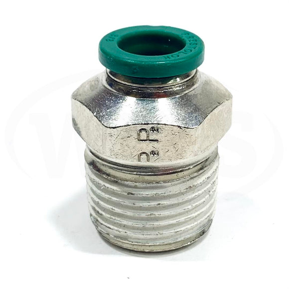 XW68PLP-6-8 Parker Push-to-Connect Nickel Plated Instant Fitting