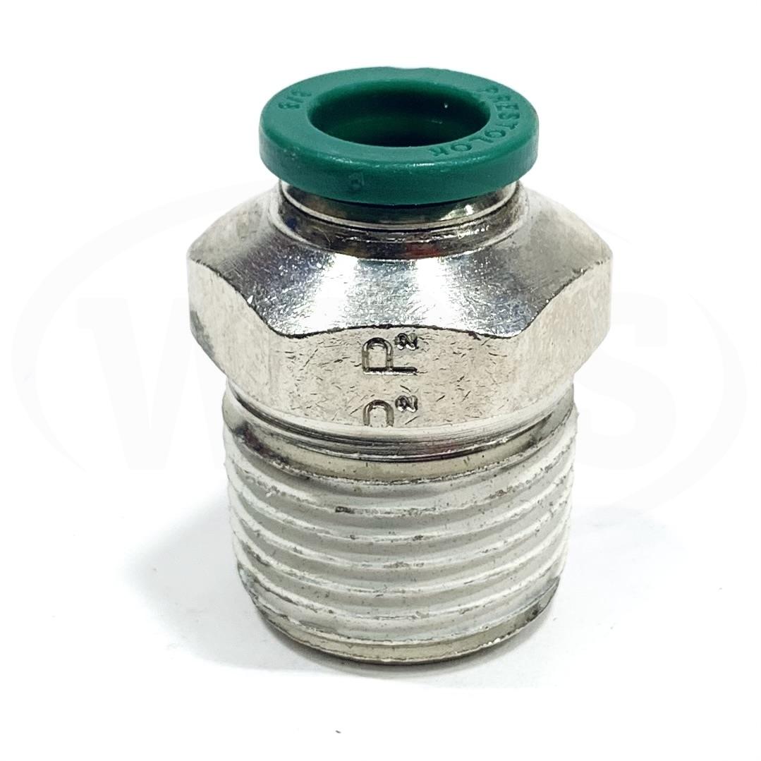 XW68PLP-6-8 Parker Push-to-Connect Nickel Plated Instant Fitting