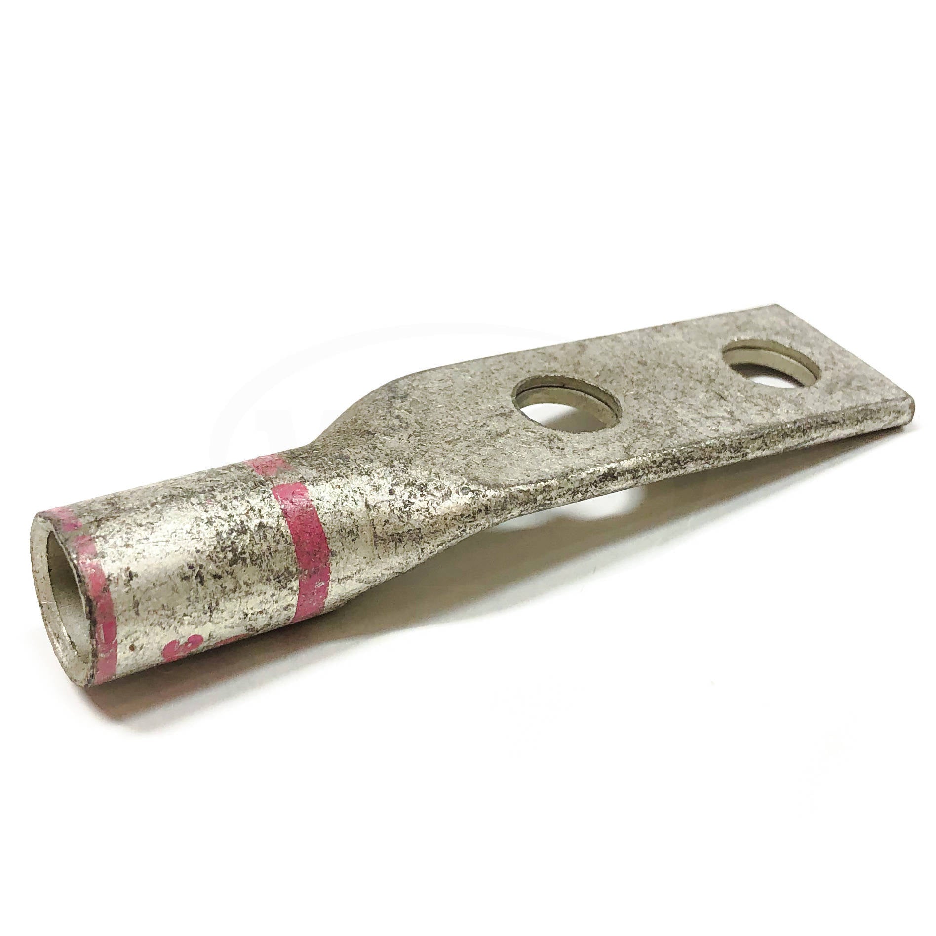 YA25-2L Burndy Short Barrel Copper Compression Lug, Pink - 0