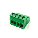 YK-025-40712-000 4-Pos Term Block W/Male Pins Cap Housing-1