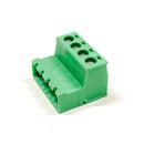 YK-025-40712-000 4-Pos Term Block W/Male Pins Cap Housing-1