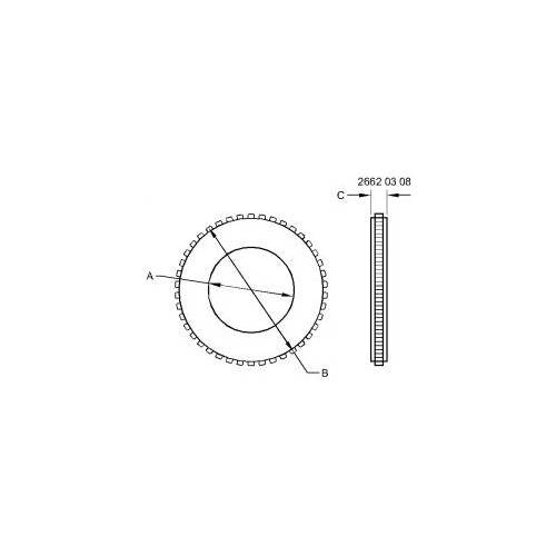 YZ100356 John Deere Clutch Plate