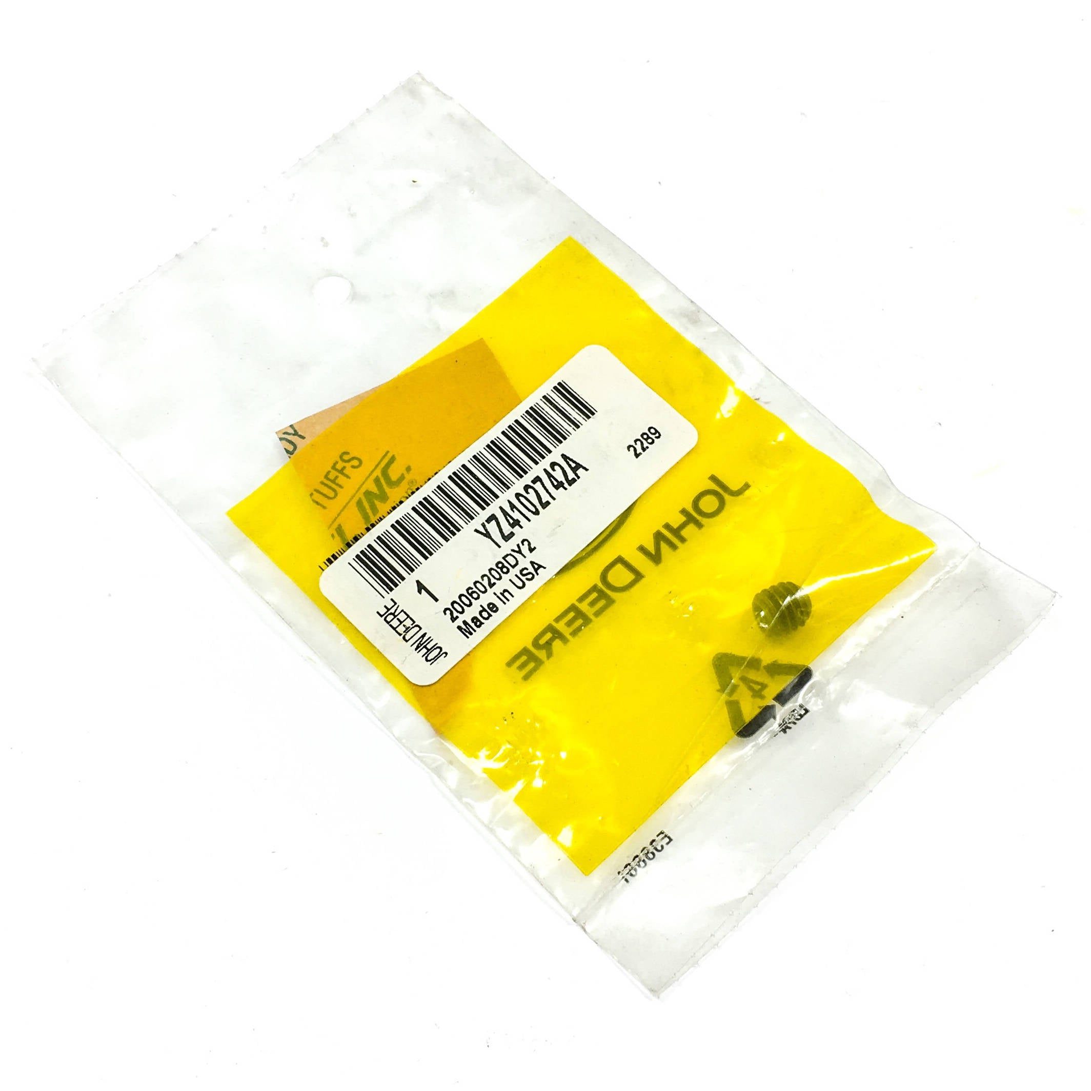 John Deere YZ4102742A Orfice Plug