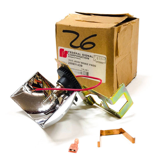 Z8583143B Federal Signal Rotator Assembly Inside Pass
