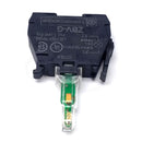 ZBVG6 Telemechanique Blue LED Light Block, 120V-1