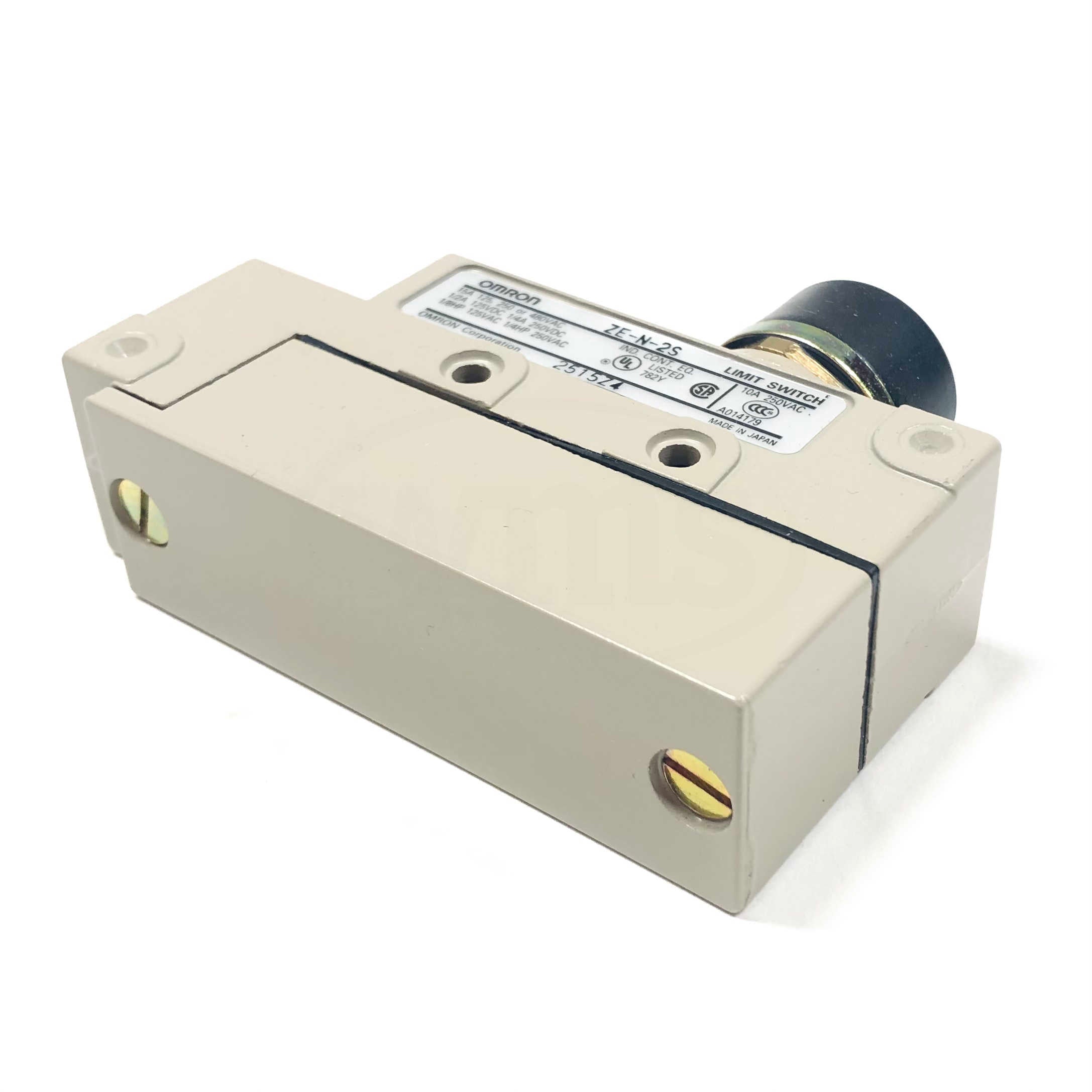ZE-N-2S Omron Limit Switch, 15A, 125, 250, Or 480 VAC, 10A, 250VAC