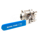 ZFP051A0170400 1" NPT 316 Stainless Steel Ball Valve, 1000WOG-4