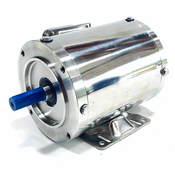 .7536EP3ESS56C WEG 3/4HP Shark Stainless Steel Electric Motor, 3600RPM