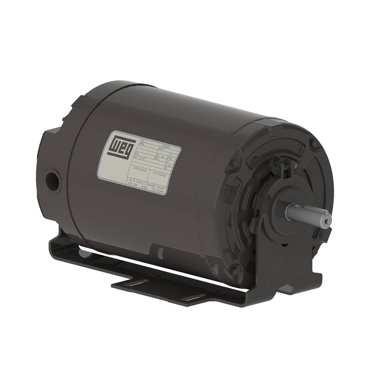 .3318ES1BRBPFC48 WEG 1/3HP Farm Duty Poultry Fan Electric Motor, 1800RPM